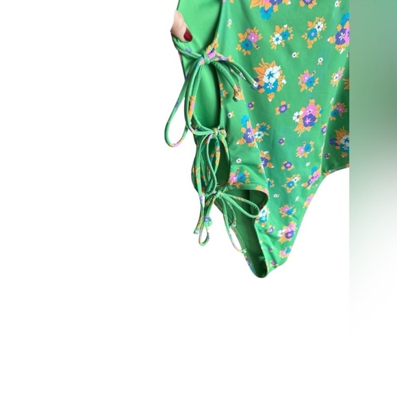 Frankies Bikinis Honey One Shoulder Cheeky One Piece Swimsuit - Picture 5 of 10